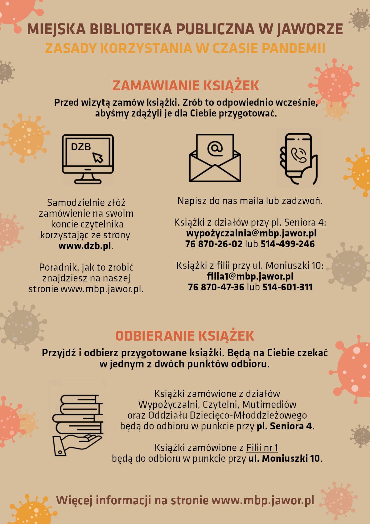 Miejska Biblioteka Publiczna wznawia działalność.