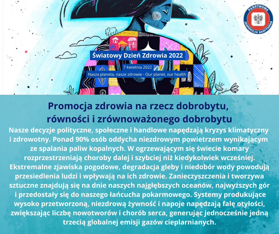 [PSSE]: Promocja zdrowia na rzecz dobrobytu, równości i zrównoważonego rozwoju