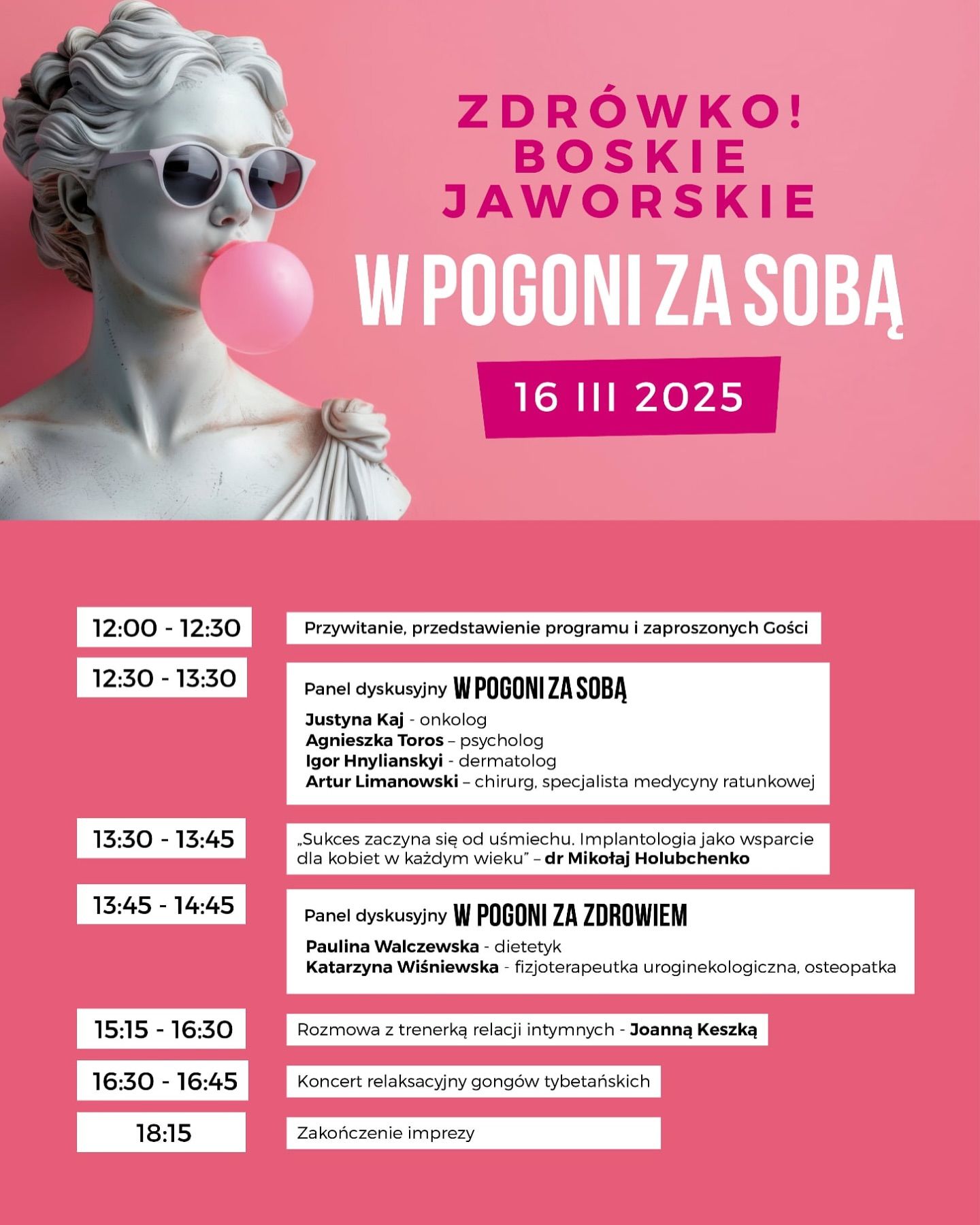 Zdrówko! Boskie jaworskie – 16.03. ECMEN