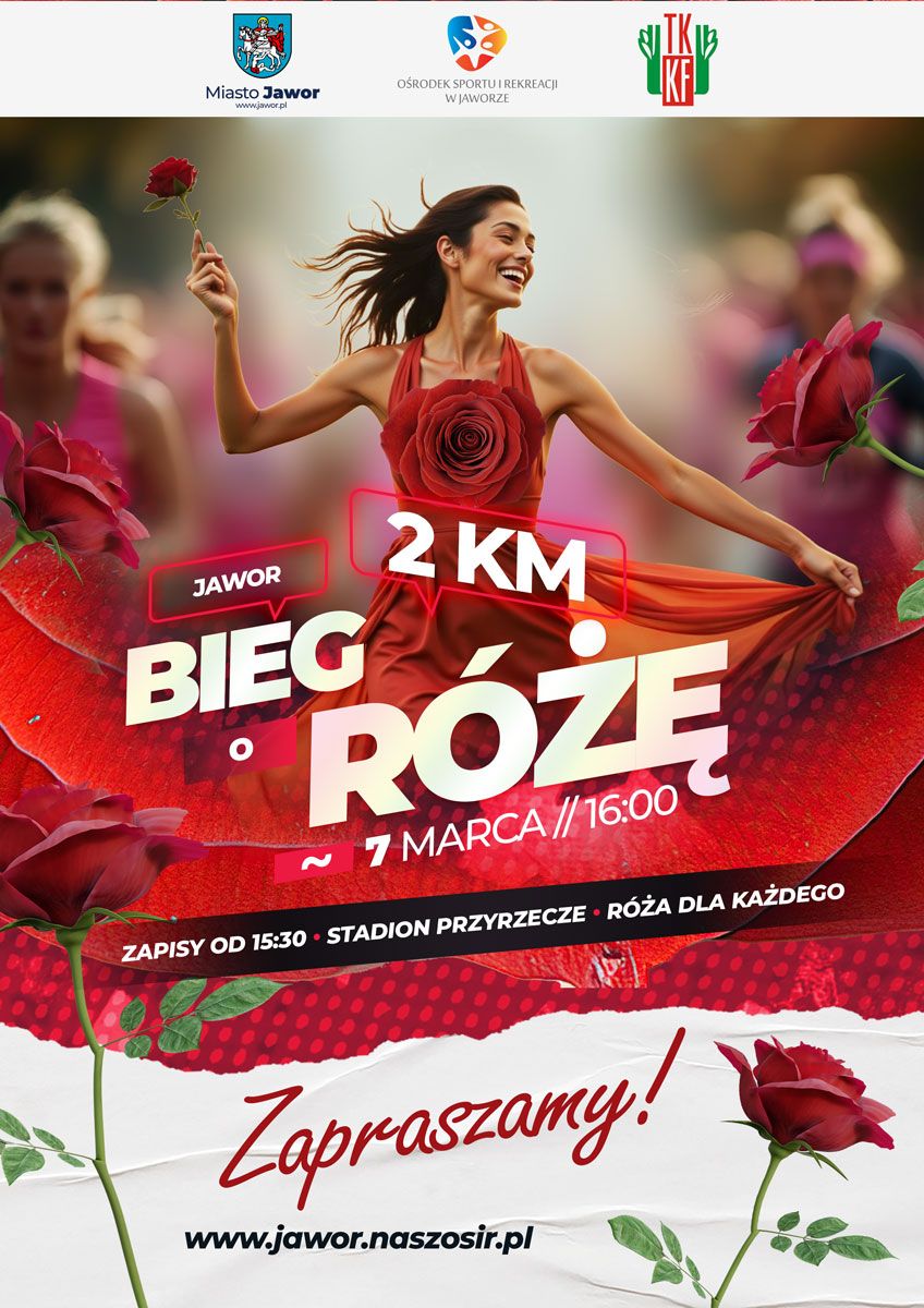 [7 marca]: Bieg o Różę!
