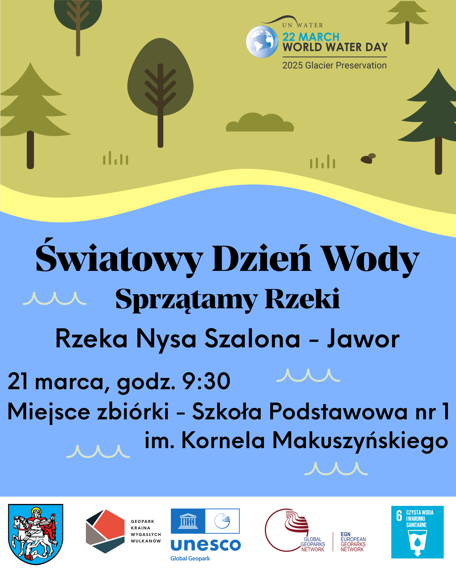 Dołącz do akcji „Sprzątamy Rzeki”// Światowy Dzień Wody