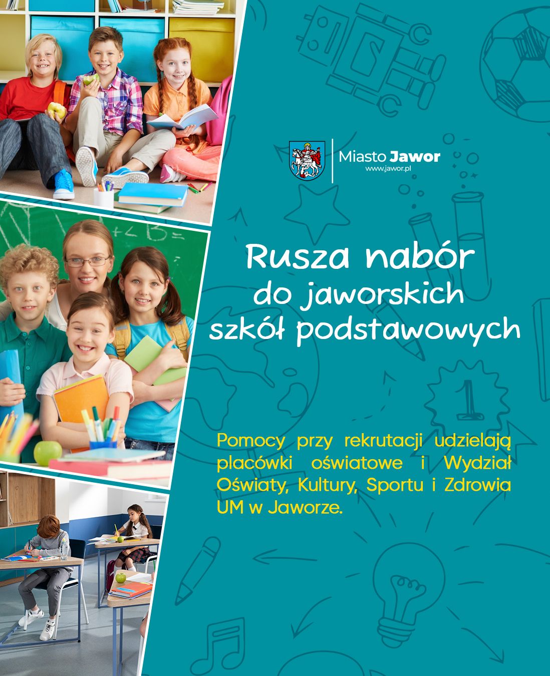 Trwa rekrutacja do jaworskich szkół podstawowych na rok 2025/2026