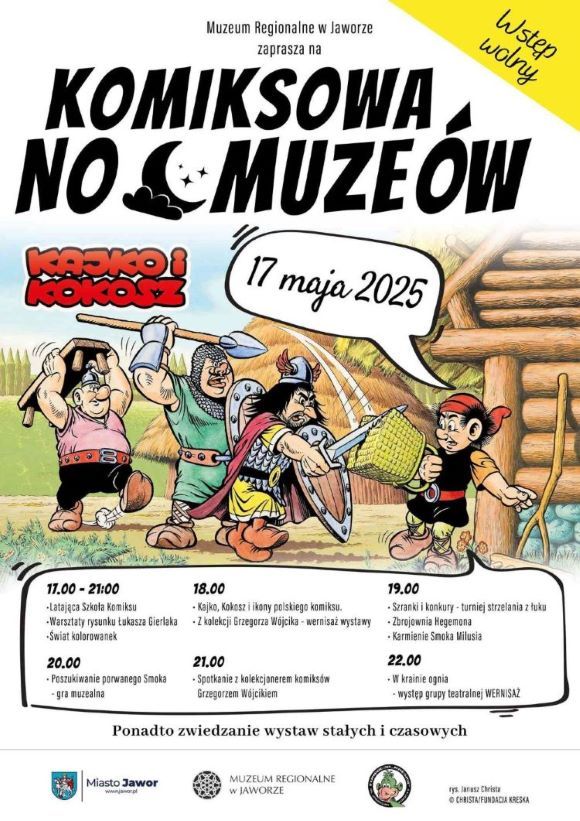 Muzeum Regionalne w Jaworze zaprasza na Noc Muzeów