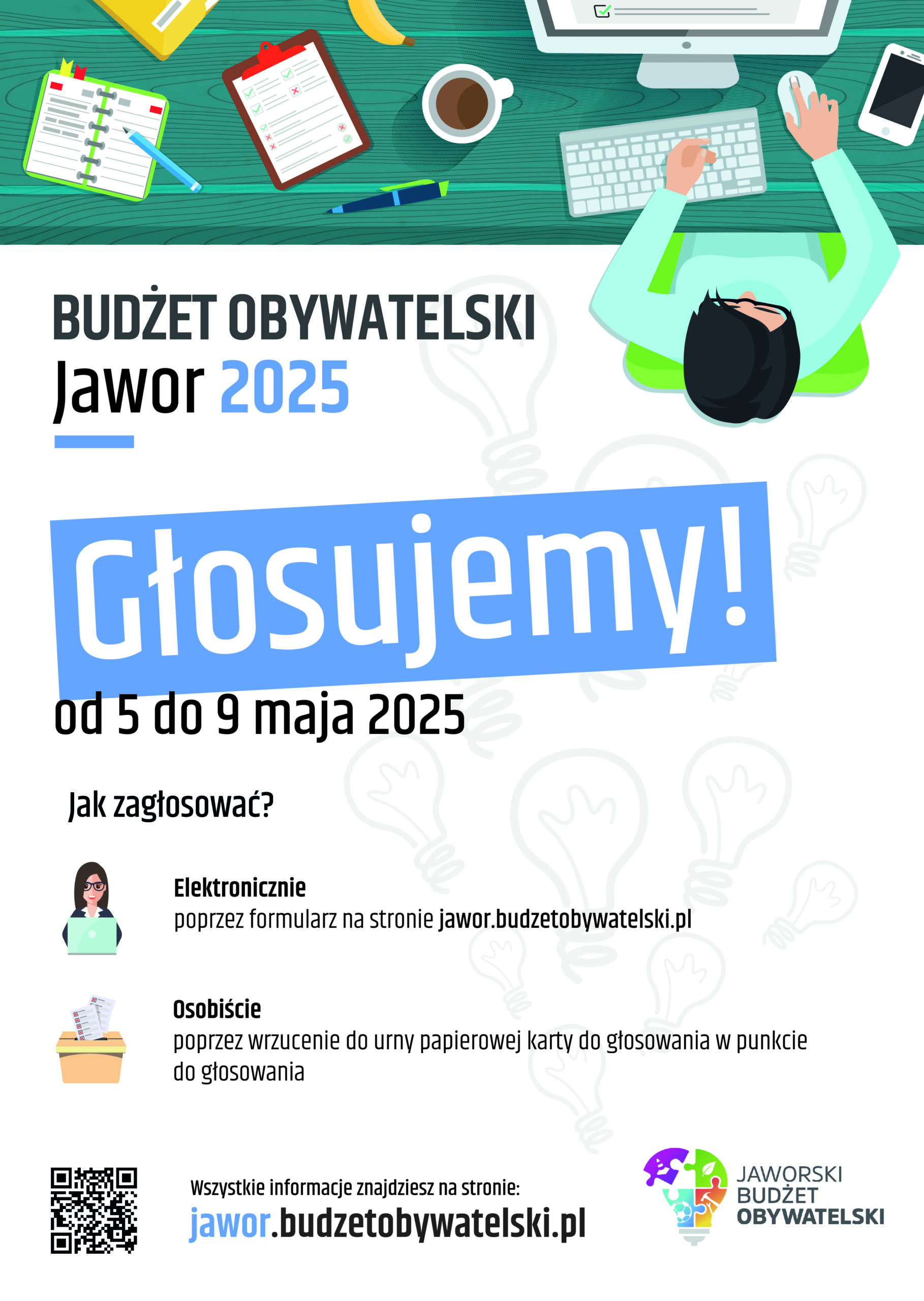 [JBO]: Rusza głosowanie w ramach Jaworskiego Budżetu Obywatelskiego 2025!