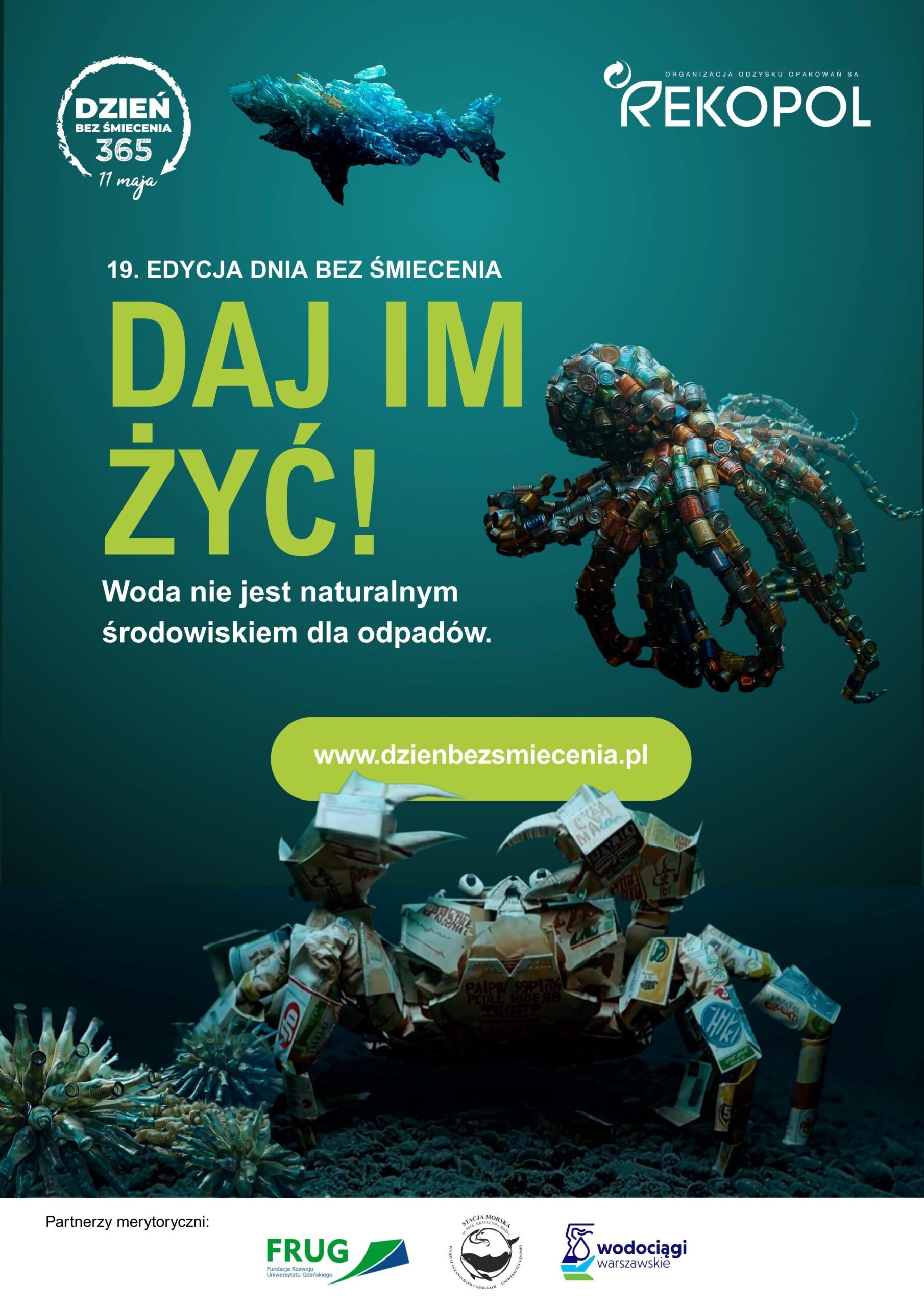 #DajImŻyć! – 19. edycja kampanii #DzieńBezŚmiecenia 2025