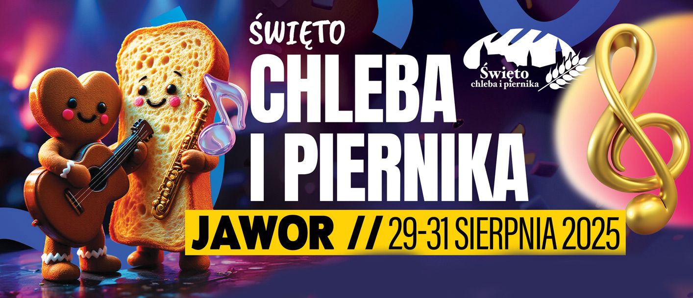 Komunikat dot. utrudnień w ruchu drogowym na terenie Jawora w związku ze Świętem Chleba i Piernika 2025