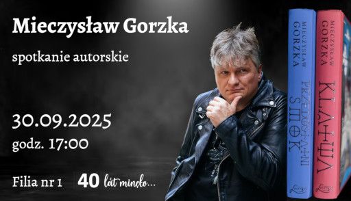 Mieczysław Gorzka – spotkanie autorskie