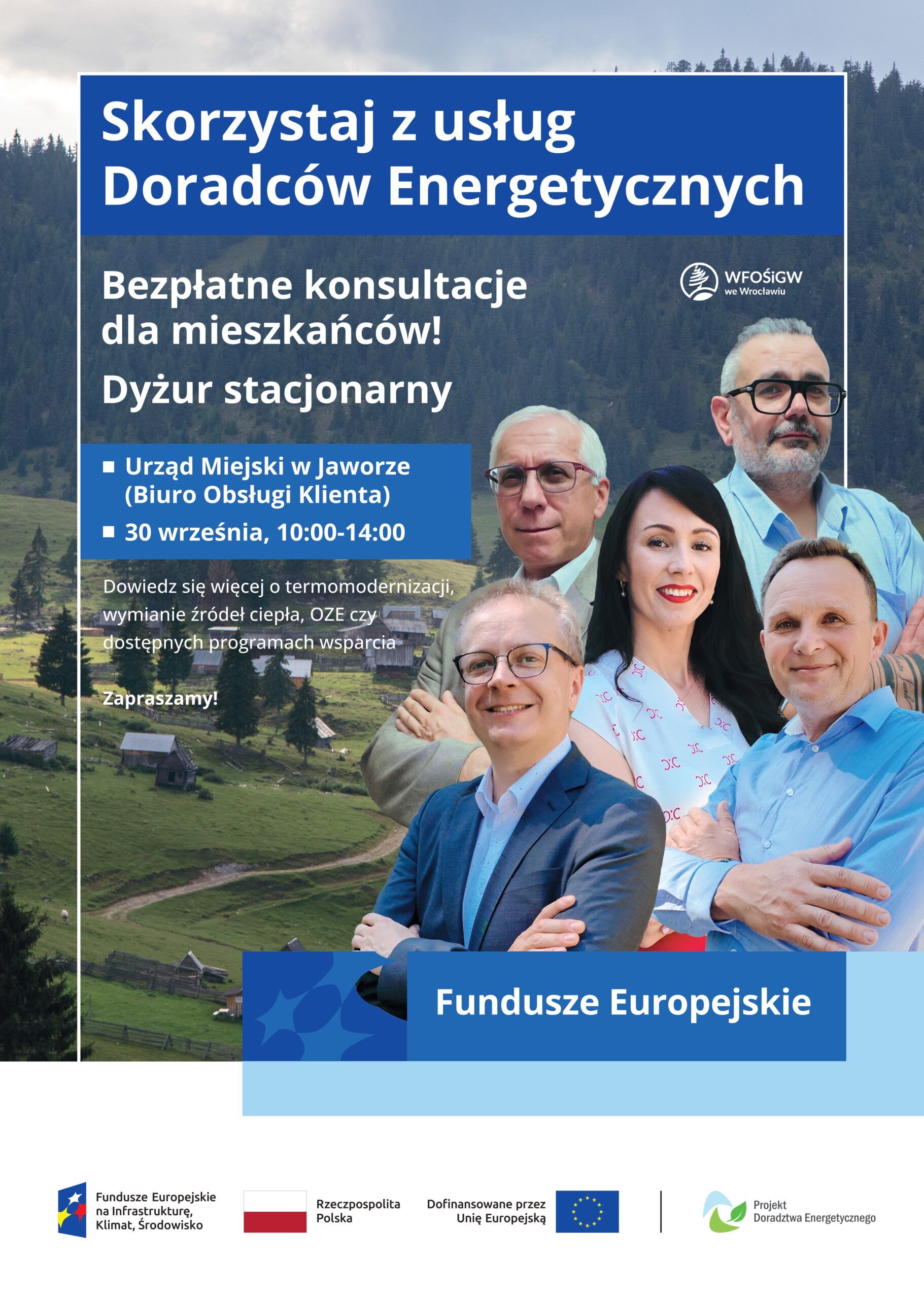 Darmowe konsultacje z doradcą energetycznym w Urzędzie Miejskim w Jaworze
