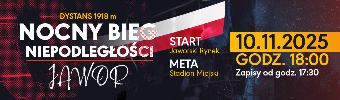 Nocny Bieg Niepodległości! / 10.11.2025