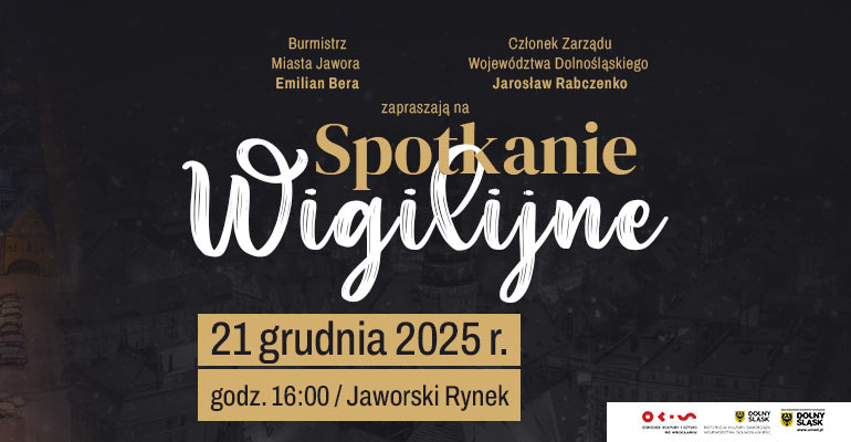 [21 grudnia]: Spotkanie Wigilijne