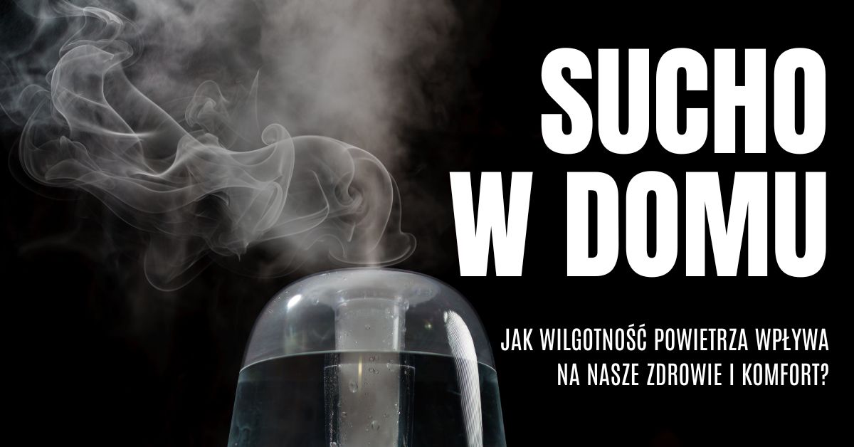 Sucho w domu – jak wilgotność powietrza wpływa na nasze zdrowie i komfort?