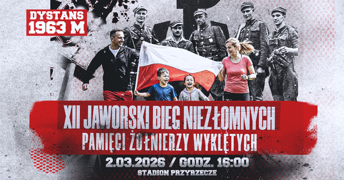 [2.03.2026]: XII Jaworski Bieg Niezłomnych