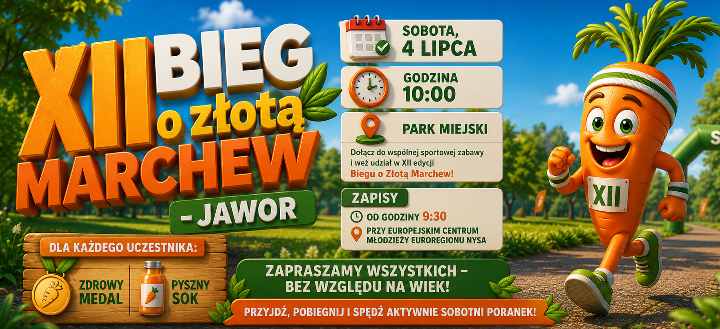 [4.07]: 🥕 XII BIEG O ZŁOTĄ MARCHEW 🥕