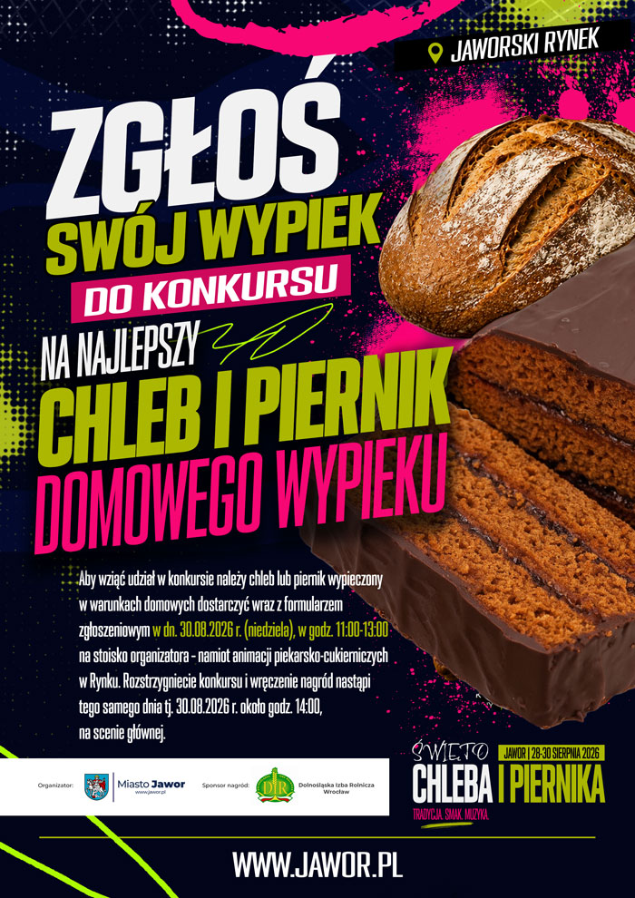 [KONKURS]: Upiecz domowy chleb lub piernik, zachwyć jury i zdobądź atrakcyjną nagrodę
