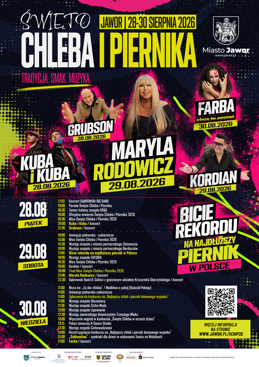 [PROGRAM]: Święto Chleba i Piernika 2026
