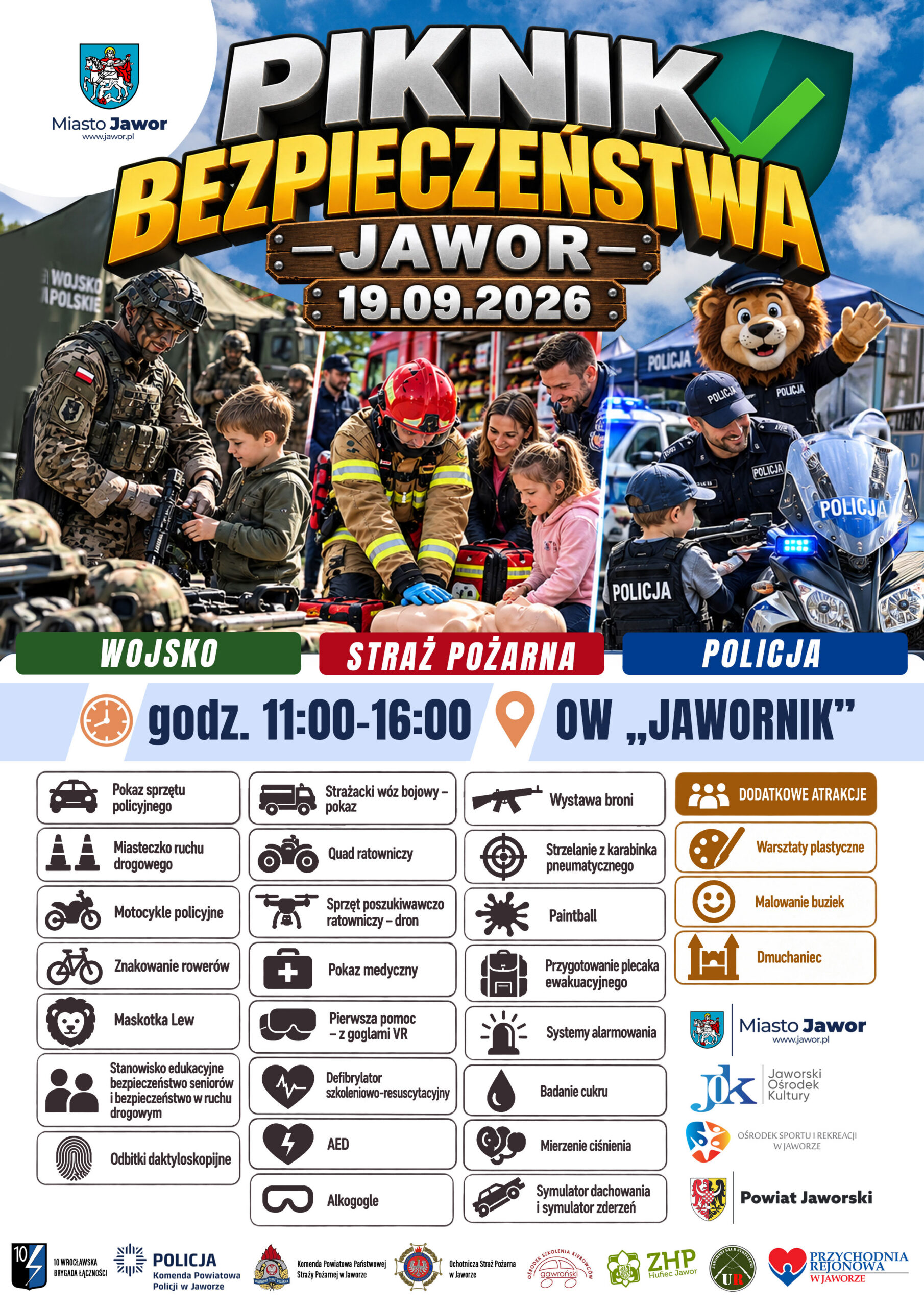 19.09.2026 r. | 🚨 PIKNIK BEZPIECZEŃSTWA 🚨